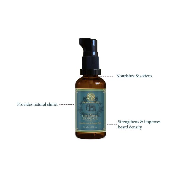 Forest Essentials Grooming Beard Oil (50ml) - Forest Essentials