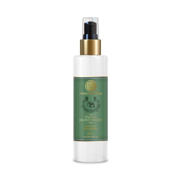 Forest Essentials Hydrating Facial Moisturiser with SPF 30 PA++ Sandalwood & Orange Peel (130ml) - Forest Essentials