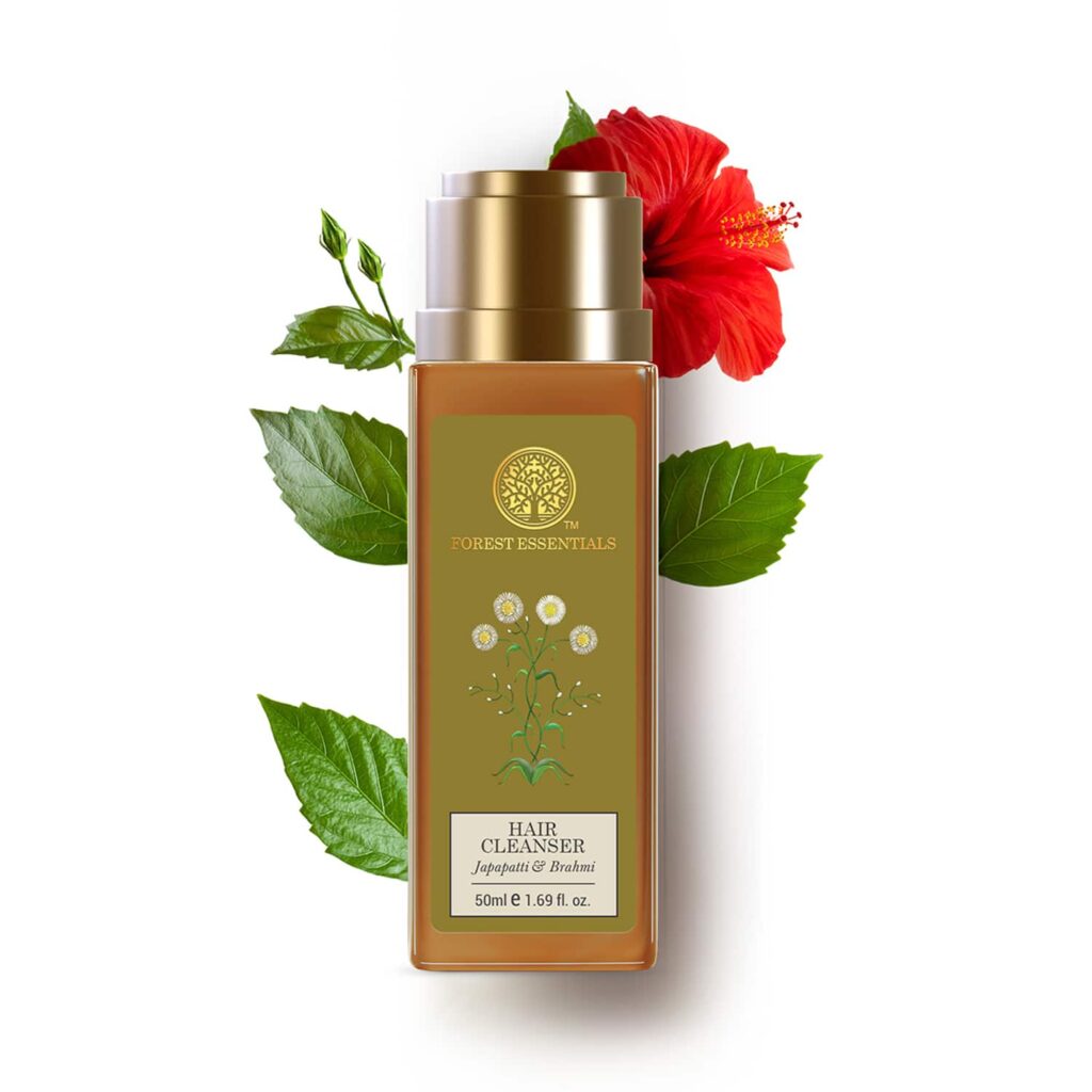 Forest Essentials Japapatti & Brahmi Hair Cleanser Shampoo (50ml) - Forest Essentials