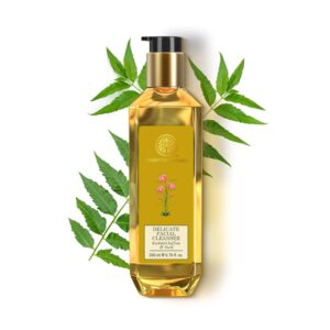 Forest Essentials Kashmiri Saffron & Neem Delicate Facial Cleanser (200ml) - Forest Essentials