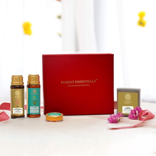 Forest Essentials Mini Delights Gift Box - Skincare Gift set - Forest Essentials
