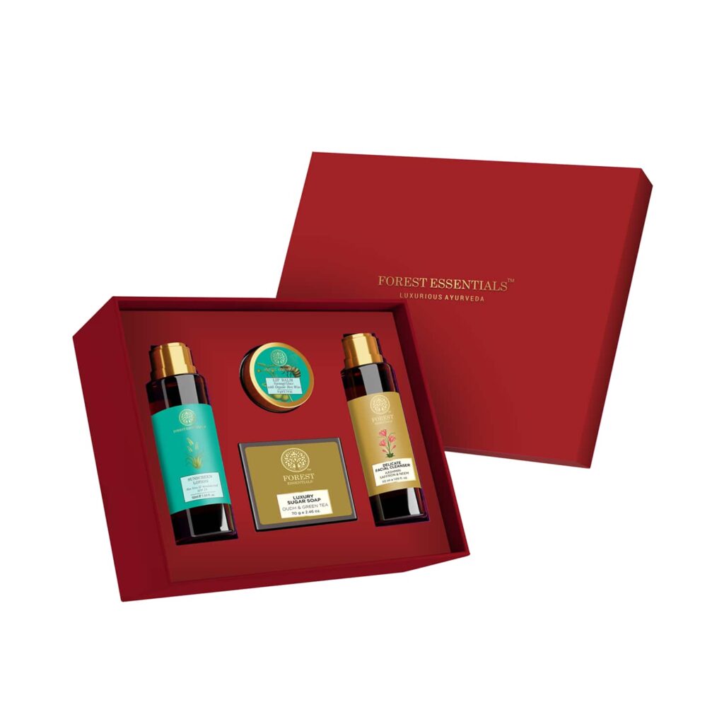 Forest Essentials Mini Delights Gift Box - Skincare Gift set - Forest Essentials