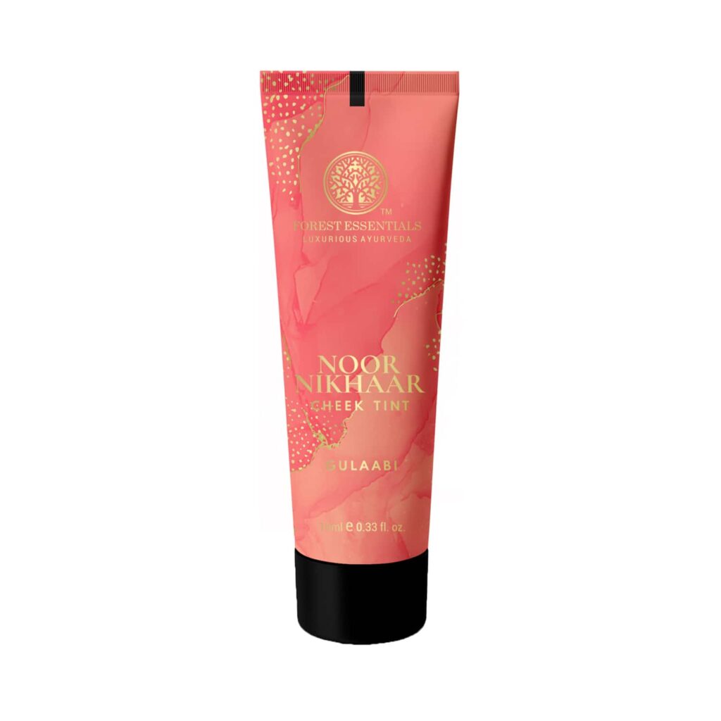 Forest Essentials Noor Nikhaar Cheek Tint Blush - Gulaabi (10ml) - Forest Essentials