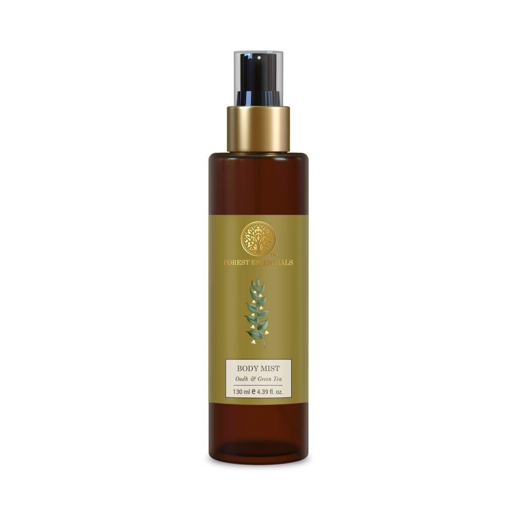 Forest Essentials Oud & Green Tea Body Mist (130ml) - Forest Essentials