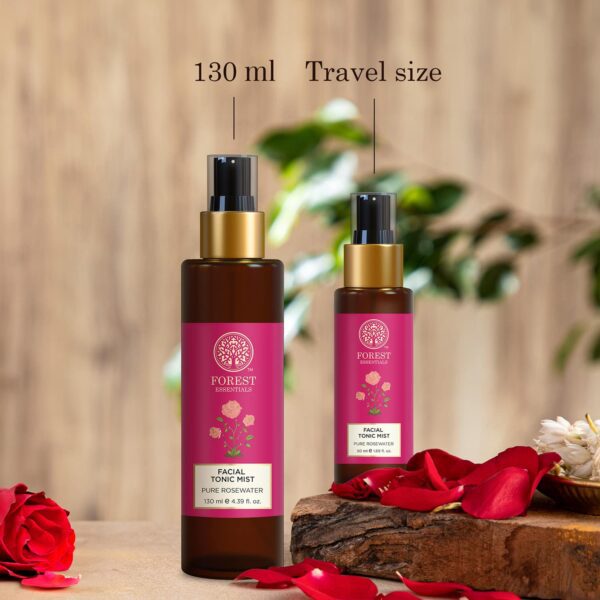 Forest Essentials Pure Rosewater Facial Tonic Mist (130ml) - Forest Essentials