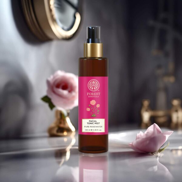 Forest Essentials Pure Rosewater Facial Tonic Mist (130ml) - Forest Essentials