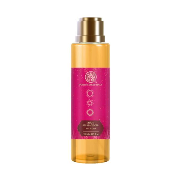 Forest Essentials Rose and Oudh Ayurvedic For Nourishing Skin Massage Oil (130 ml) - Forest Essentials