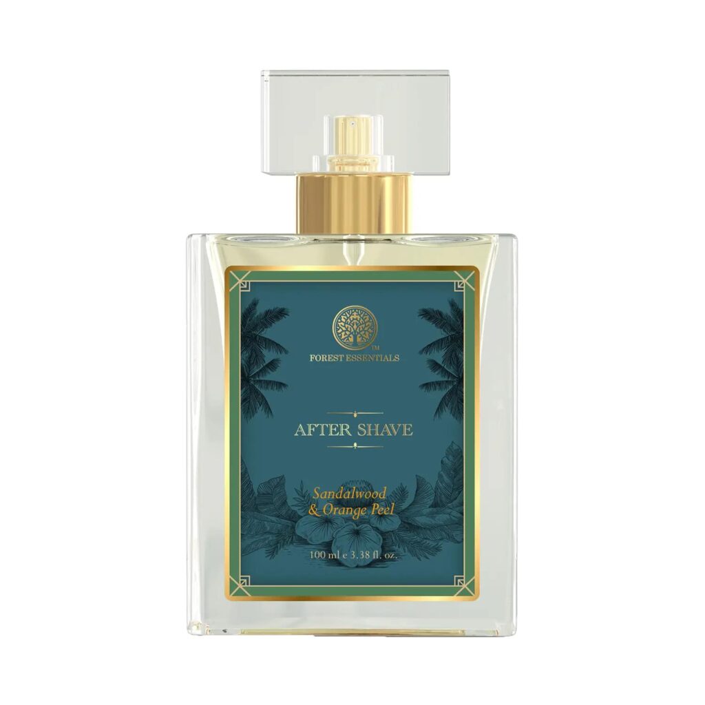 Forest Essentials Sandalwood & Orange Peel After Shave Spray (100ml) - Forest Essentials