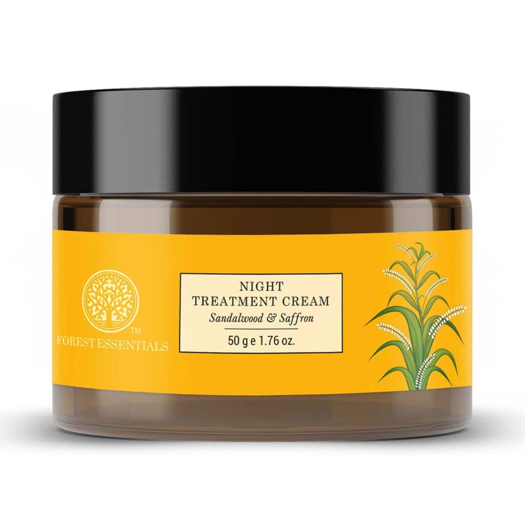 Forest Essentials Sandalwood & Saffron Night Cream (50g) - Forest Essentials