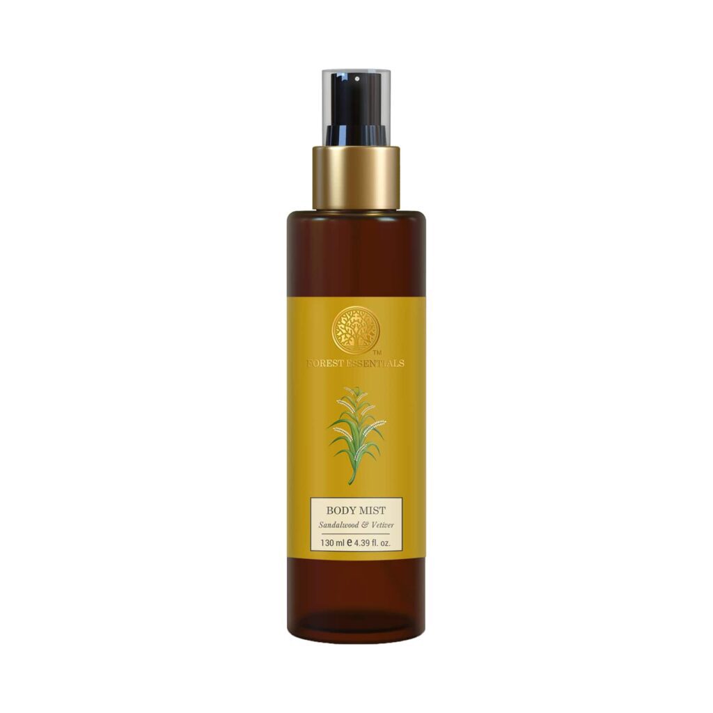 Forest Essentials Sandalwood & Vetiver Body Mist (130ml) - Forest Essentials