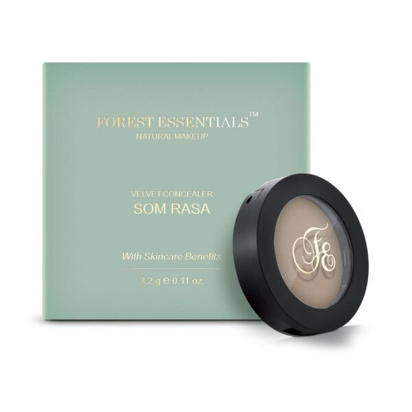 Forest Essentials Som Rasa Velvet Concealer - Kesari (3.2g) - Forest Essentials
