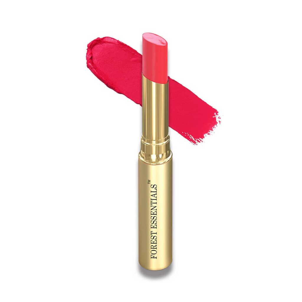 Forest Essentials Tinted Lip Serum Madhu Rasa Lipstick - Gulab Jal (2.2g) - Forest Essentials