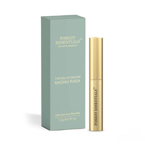 Forest Essentials Tinted Lip Serum Madhu Rasa Lipstick - Gulab Jal (2.2g) - Forest Essentials