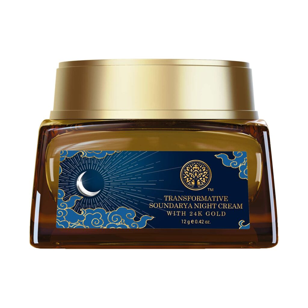 Forest Essentials Transformative Soundarya Night Cream With 24K Gold (12g) - Forest Essentials