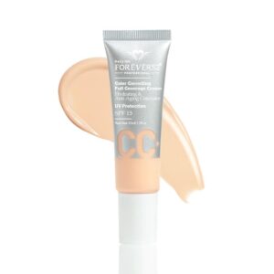 Forever52 Daily Life Color Correcting Full Coverage CC Cream for Normal Skin | Conceals Dark Spots and Blemishes (Blonde - 001)