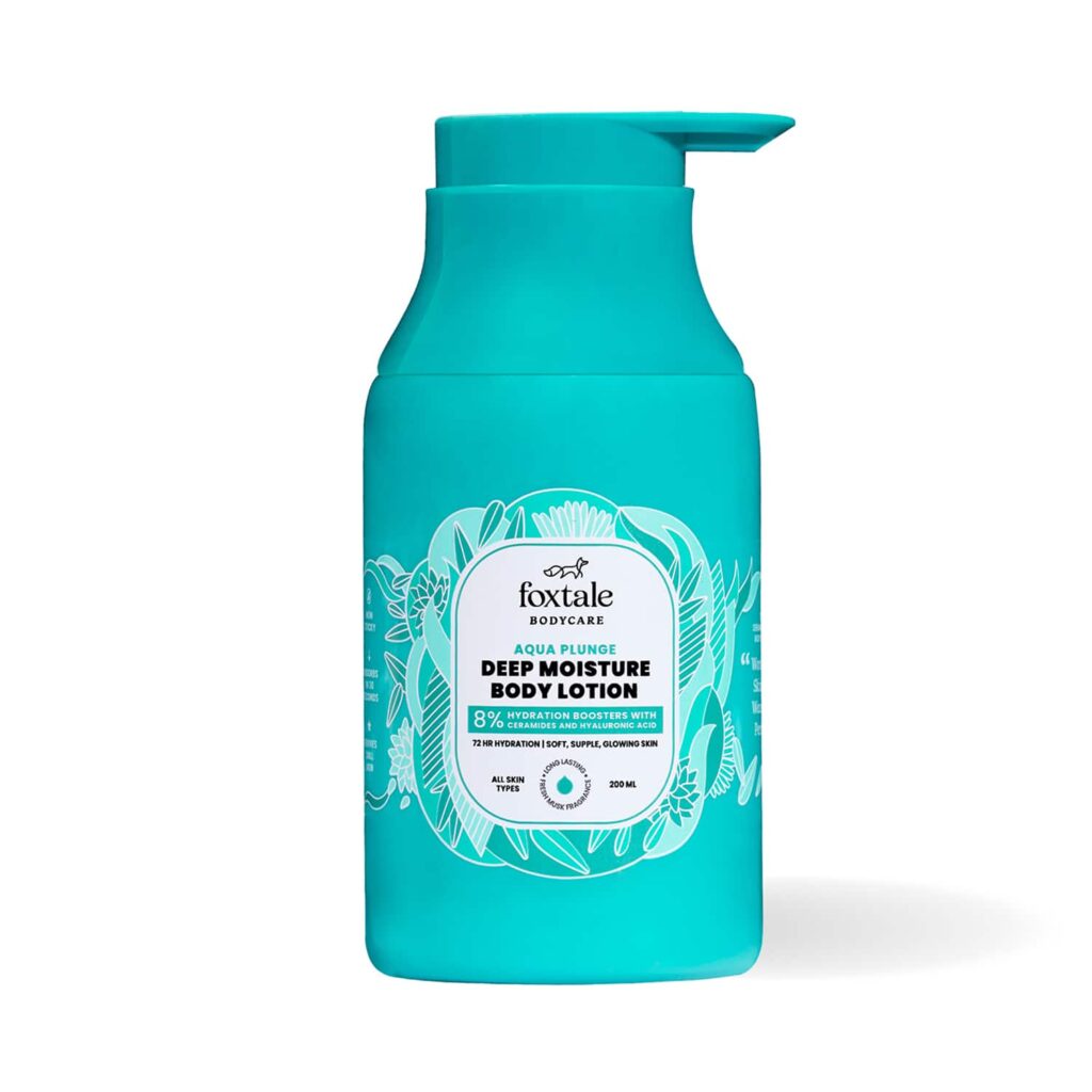 Foxtale Aqua Plunge Deep Moisture Body Lotion (200 ml) - Foxtale