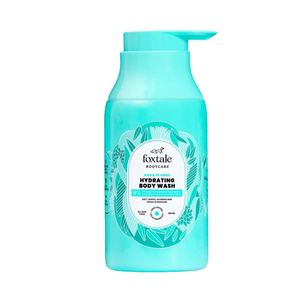 Foxtale Aqua Plunge Hydrating Body Wash (250 ml) - Foxtale