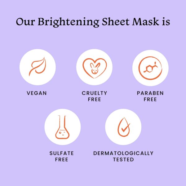Foxtale Essentials Brightening Sheet Mask with Niacinamide, Berries Men & Women - Pack of 3 (26 g) - Foxtale
