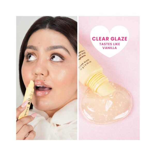 Foxtale Glazed Lips Brightening Lip Balm - Clear Glaze (12 g) - Foxtale
