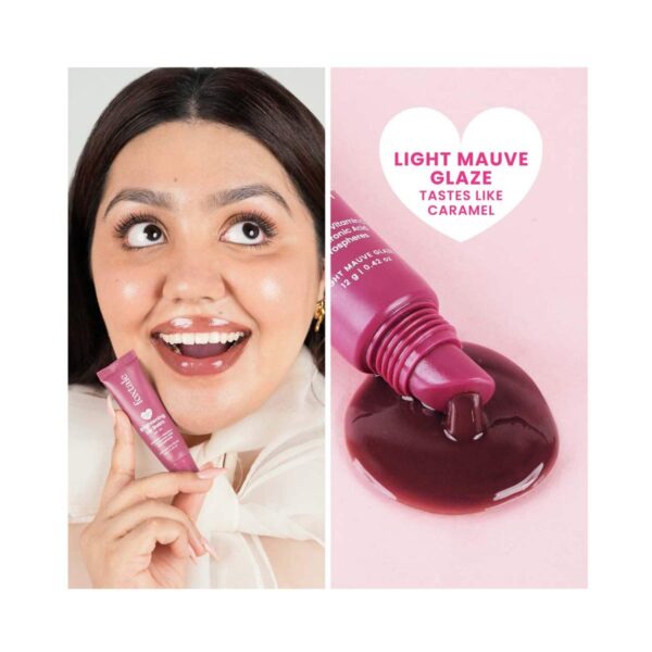 Foxtale Glazed Lips Brightening Lip Balm - Light Mauve Glaze (12 g) - Foxtale