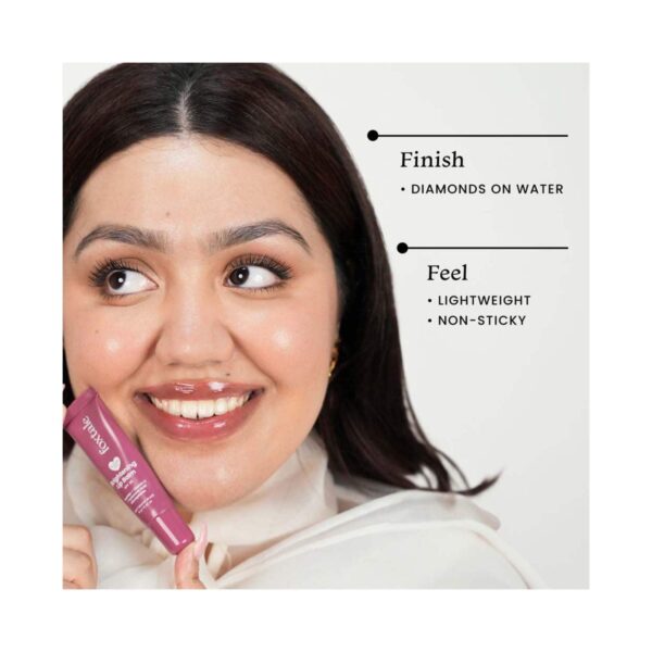 Foxtale Glazed Lips Brightening Lip Balm - Light Mauve Glaze (12 g) - Foxtale