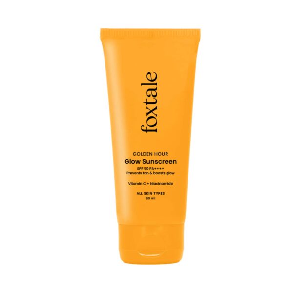 Foxtale Golden Hour Glow Sunscreen (80 ml) - Foxtale