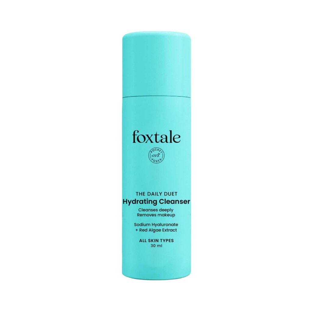 Foxtale Hydrating Face Wash With Hyaluronic Acid Vitamin B5 (30 ml) - Foxtale