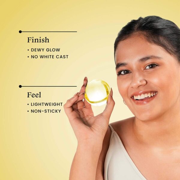 Foxtale Niacinamide Dewy Sunscreen For All Skin Type SPF 70 Pa++++ (15 ml) - Foxtale