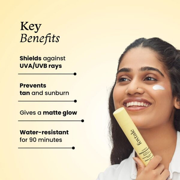 Foxtale SPF 70 Gel Cream Sunscreen for Oily Skin with  PA++++ & Niacinamide (50 ml) - Foxtale