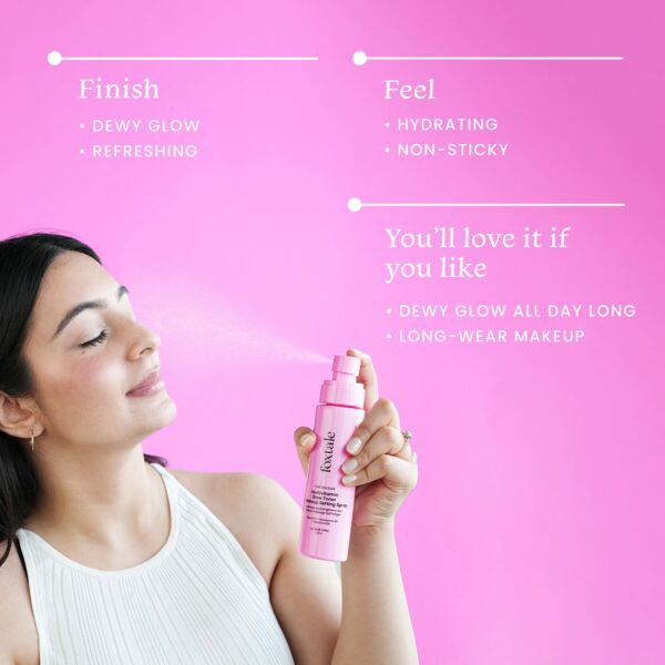 Foxtale The Dazzler Multivitamin Glow Toner + Makeup Setting Spray (150 ml) - Foxtale