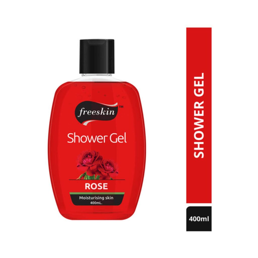 Freeskin Rose Moisturising Shower Gel (400ml) - Freeskin