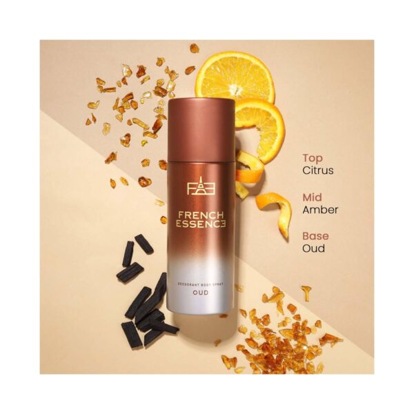FRENCH ESSENCE Oud Deodorant (150 ml) - FRENCH ESSENCE