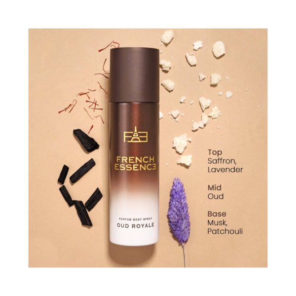 FRENCH ESSENCE Oud Royale No Gas Deodorant (120 ml) - FRENCH ESSENCE