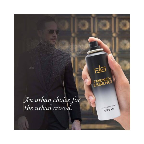 FRENCH ESSENCE Urban No Gas Deodorant (120 ml) - FRENCH ESSENCE