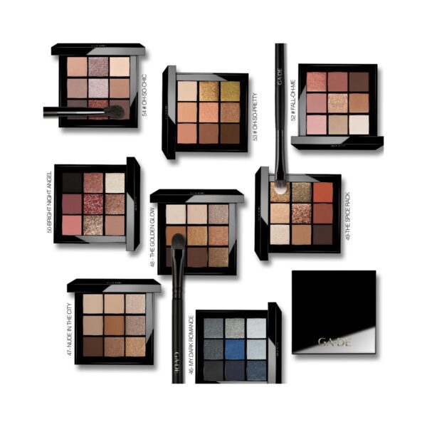 GA-DE Velveteen Eyeshadow Palette - 45 Field Of Dreams (8.1g) - GA-DE