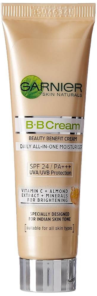 Garnier Bb Glossy Light Coverage Cream For Sensitive Skin, 18G, Pack Of 1