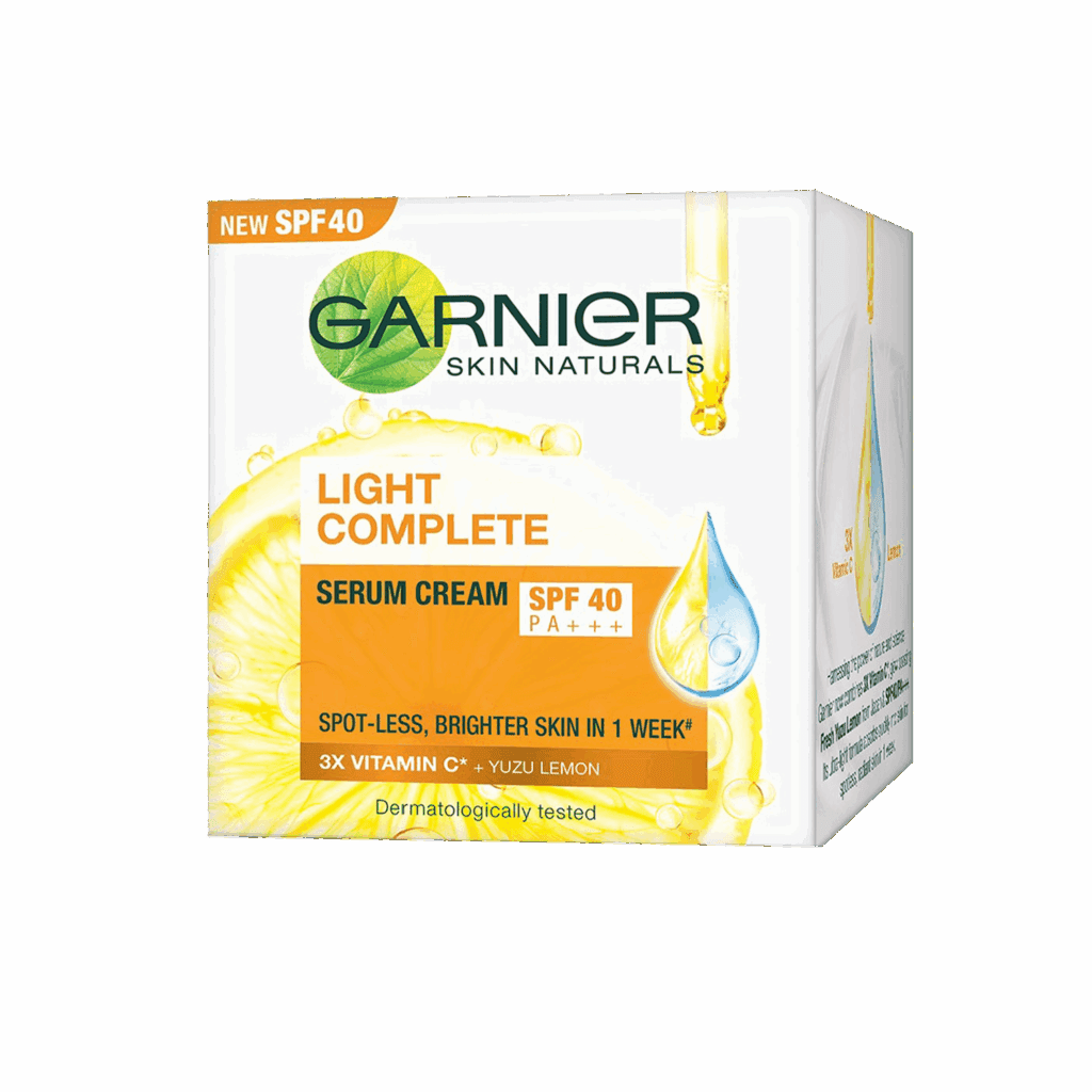 Garnier Bright Complete Serum Cream with Light Complete Body Lotion (45g) - Garnier