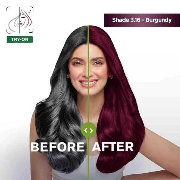 Garnier Color Naturals Creme Hair Color - 3.16 Burgundy (70ml+60g) - Garnier