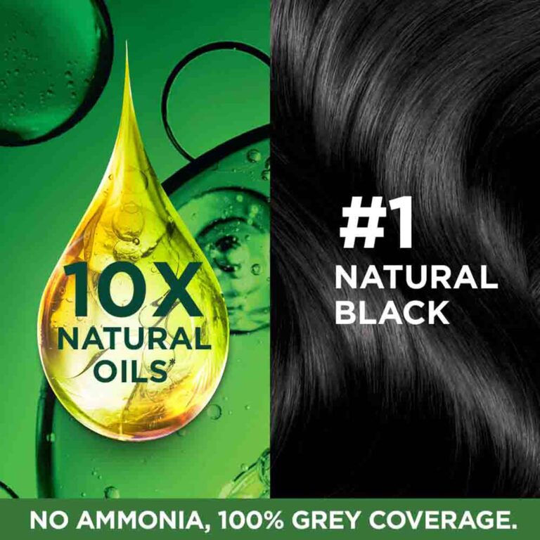 Garnier Color Naturals Creme Hair Color - Shade 1 Natural Black (70ml + 60g) - Garnier