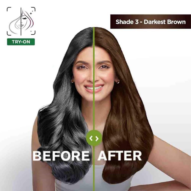 Garnier Color Naturals Creme Hair Color - Shade 3 Darkest Brown (70ml + 60g) - Garnier