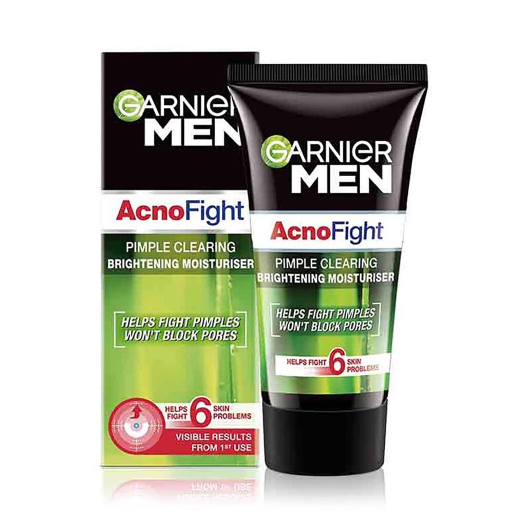 Garnier Men Acno Fight Pimple Clearing Whitening Day Cream (45g) - Garnier