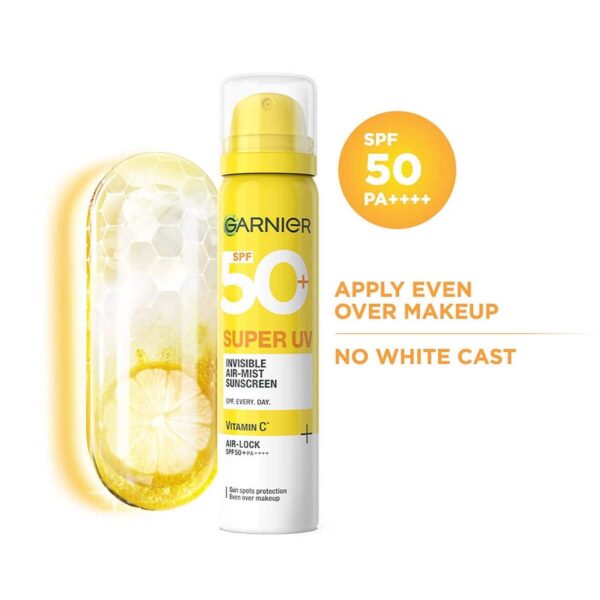 Garnier Super UV Invisible Air Mist Sunscreen (75 ml) - Garnier
