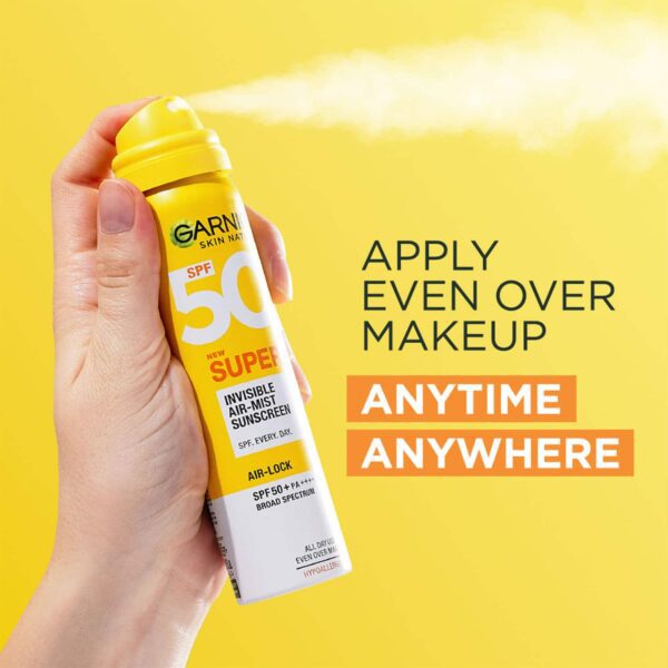 Garnier Super UV Invisible Air Mist Sunscreen (75 ml) - Garnier