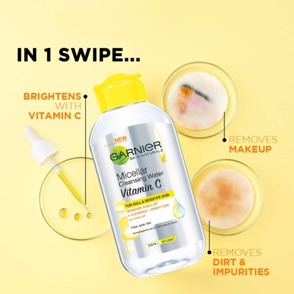 Garnier Vitamin C Micellar Water (125ml) - Garnier