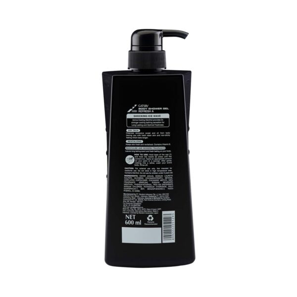 Gatsby Body Refresh Shower Gel (600ml) - Gatsby