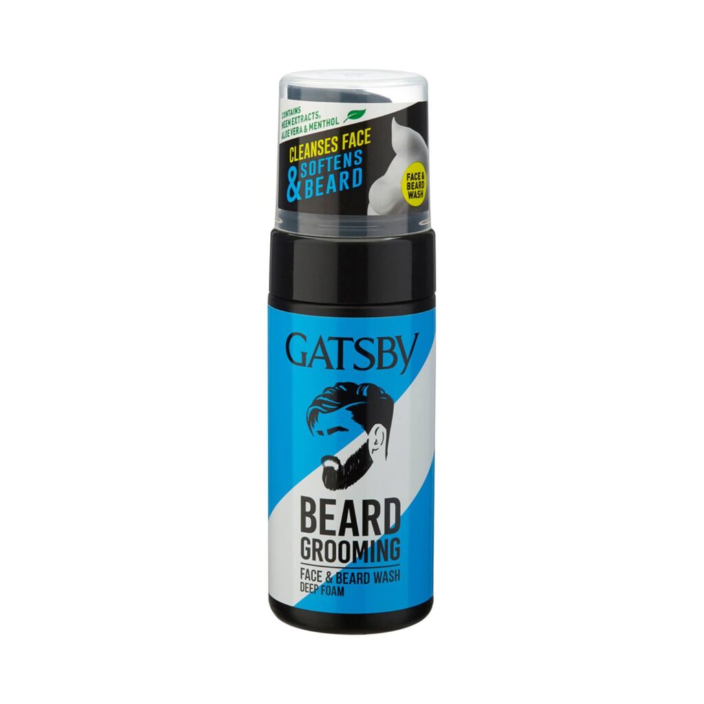 Gatsby Face & Beard Wash Deep Foam (110ml) - Gatsby