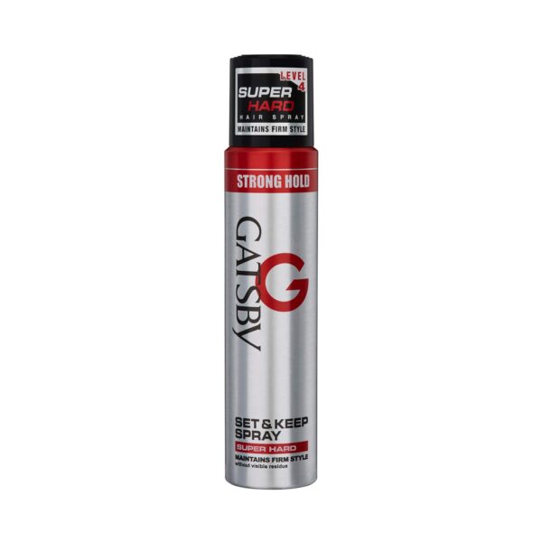 Gatsby Hair Spray Set & Keep Super Hard (250ml) - Gatsby