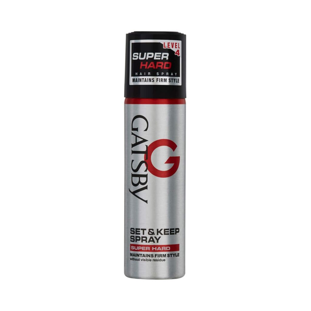 Gatsby Hair Spray Set & Keep Super Hard (66ml) - Gatsby