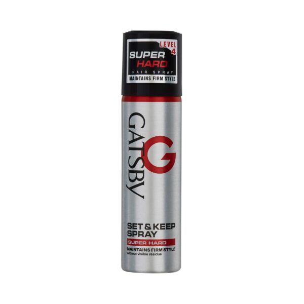 Gatsby Hair Spray Set & Keep Super Hard (66ml) - Gatsby