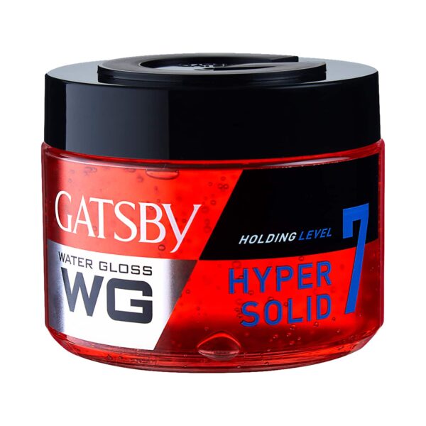 Gatsby Level 7 Hard Set & Hair Spray , Gloss Hyper Solid, Hard Set & Keep Hair Spray Combo - Gatsby